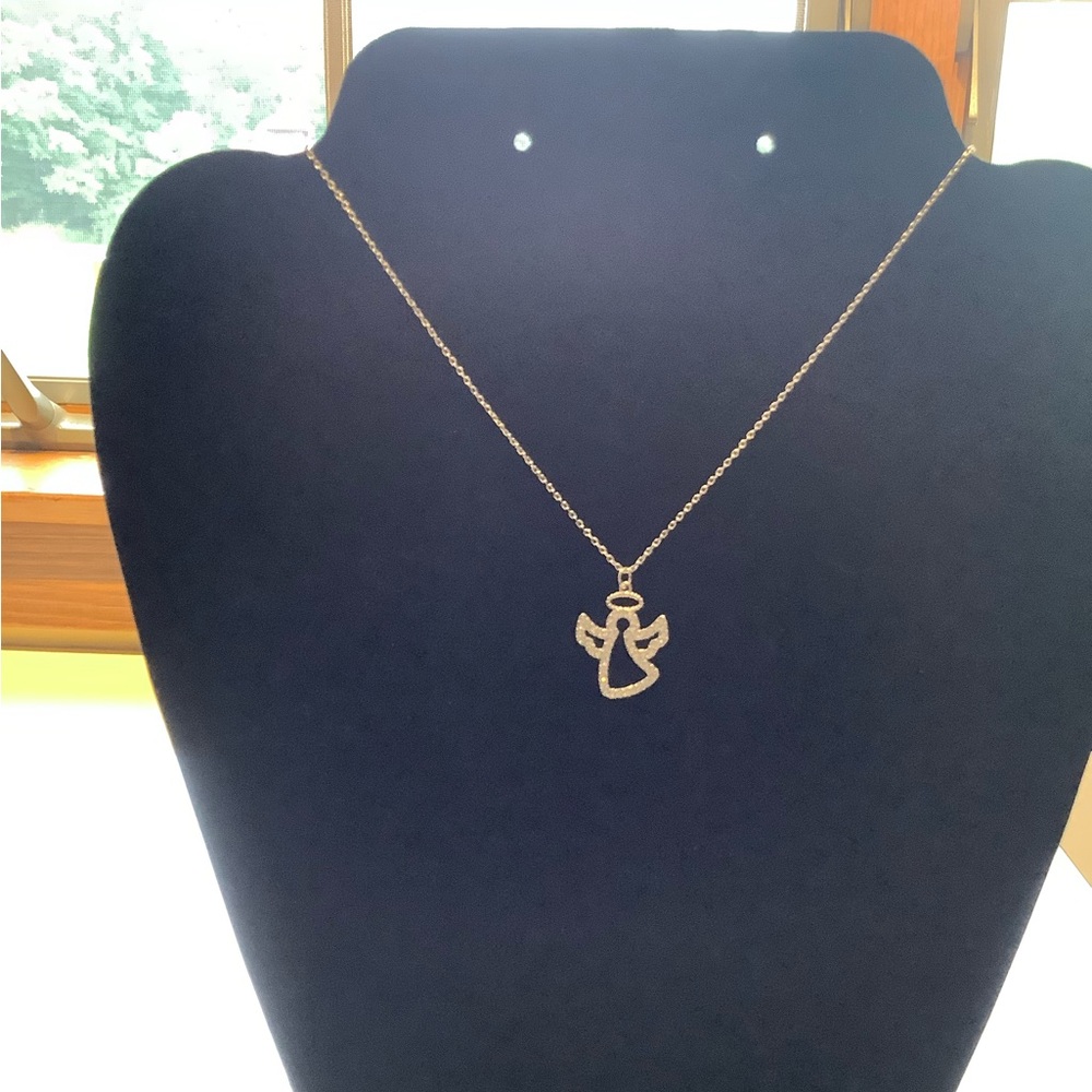 NIB Touchstone Crystal Angelic Necklace